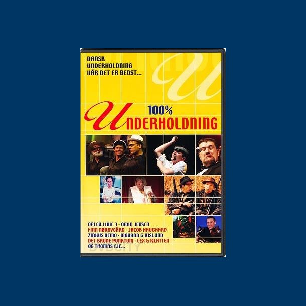 100% Underholdning - Dvd - Brugt