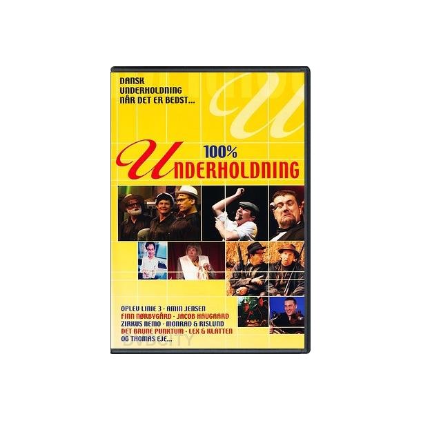 100% Underholdning - Dvd - Brugt