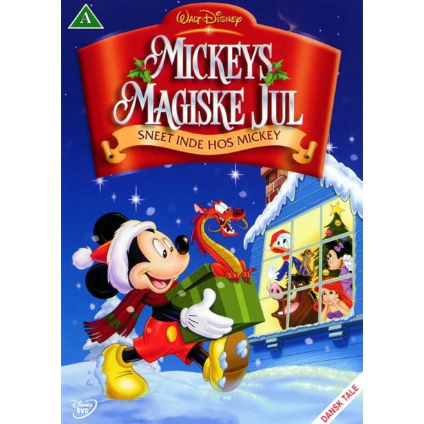 Mickeys Magiske Jul - Sneet inde hos Mickey - Tegnfilm - Brugt