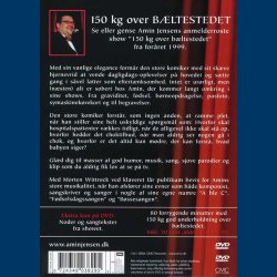 Amin jensen 150 kg over bltestedet - DVD - Brugt