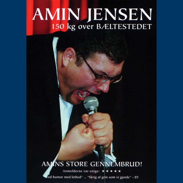 Amin jensen 150 kg over bltestedet - DVD - Brugt
