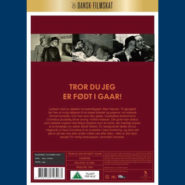 Tror du jeg er fdt i gr