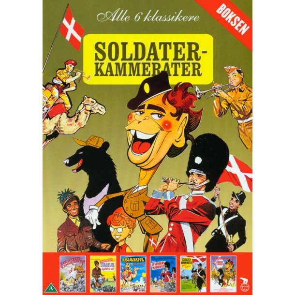 Soldaterkammerater Boks - Den Komplette Samling 1958-1968 - Brugt