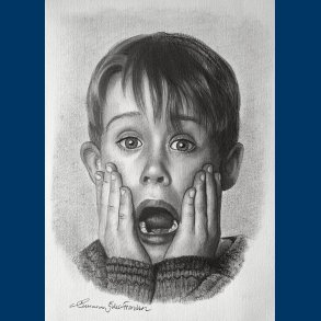 Portrt - Kevin Alene Hjemme