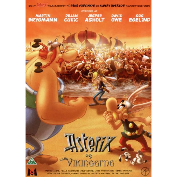 Asterix og Vikingerne - Tegnefilm, Dvd, Brugt