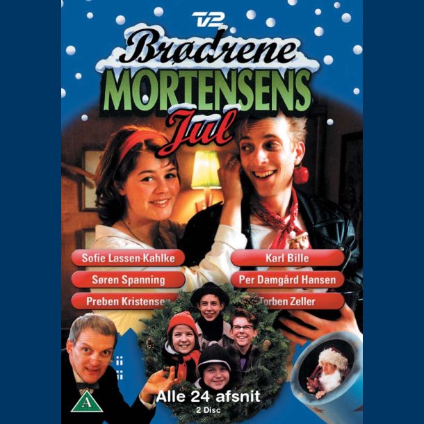 Brderne Mortensens Jul - Julekalender alle 24 afsnit 2 Disc - Brugt