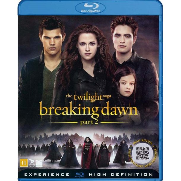 The Twilight saga- Breaking Dawn part 2 - Blu-Ray - Brugt