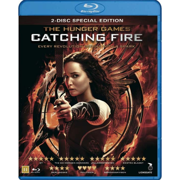 The Hunger Games: Catching Fire begynder - Blu-Ray