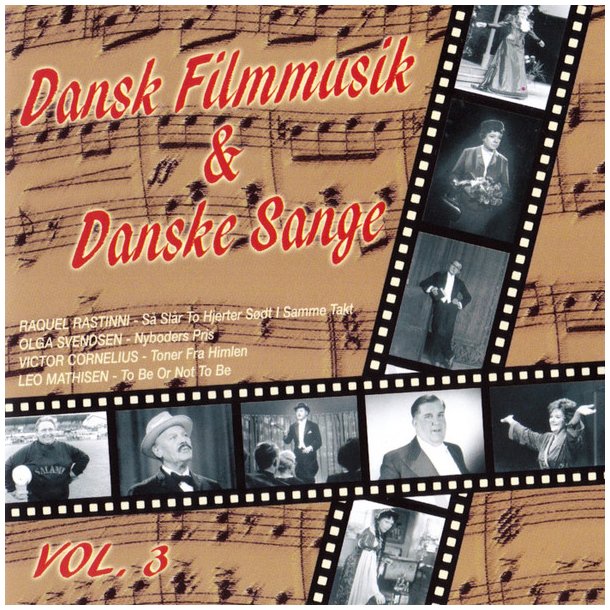 Dansk Filmmusik og Danske Sange Vol 3 - Musik Cd - Brugt