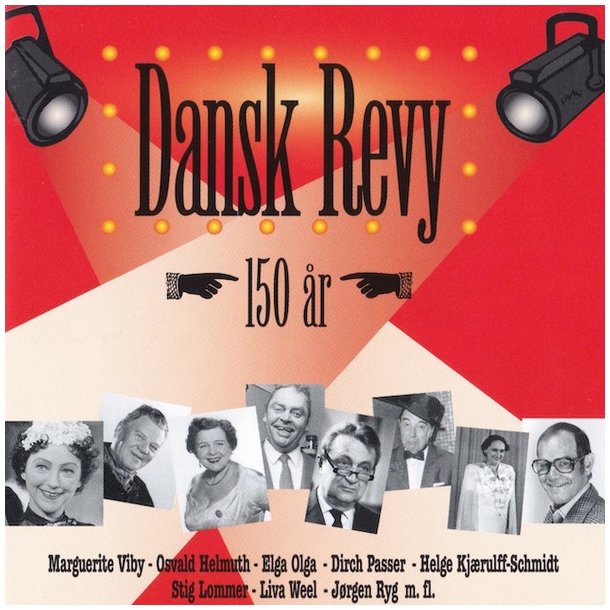 Dansk Revy 150 r - Musik cd - Brugt