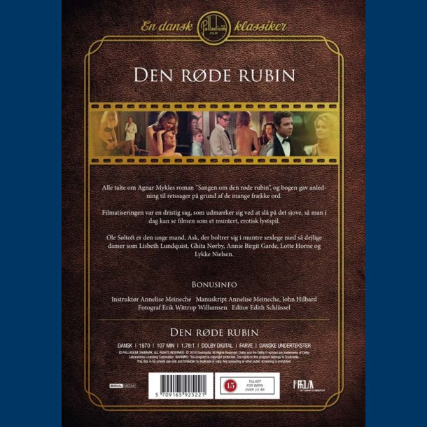 Den Rde Rubin - Palladium - Brugt