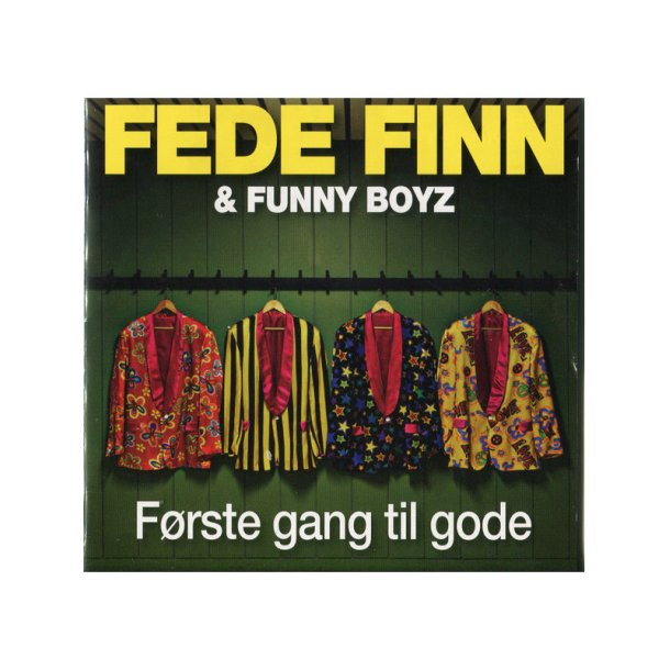 Fede Finn &amp; Funny Boyz - Frste gang til gode - CD - Brugt