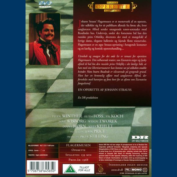Flagermusen - Operette - Brugt - Udget
