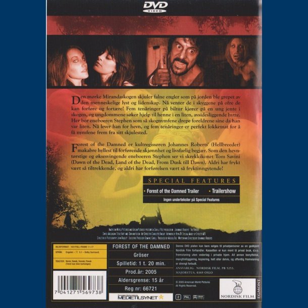 Forest of the damned - Brugt