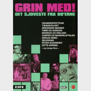 Grin med de sjoveste fra 90 erne - Brugt