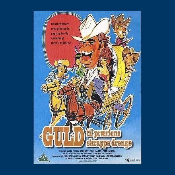 Guld Til Prriens Skrappe Drenge - DVD