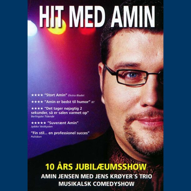 Hit med Amin - 10 rs jubilumsshow - Brugt