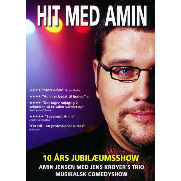 Hit med Amin - 10 rs jubilumsshow - Brugt