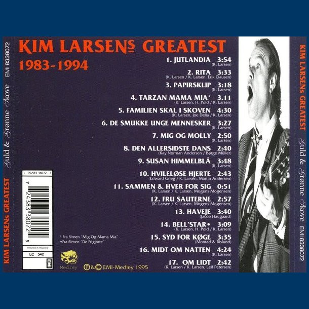 Kim Larsen - Guld og Grnne Skove - Musik Cd - Brugt