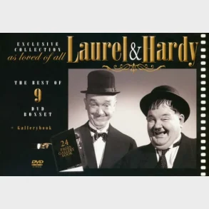 Laurel and Hardy - 9 dvd Box - Brugt