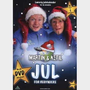 Martin og Ketil - Jul for begyndere alle 24 afsnit - Julekalender - Brugt 