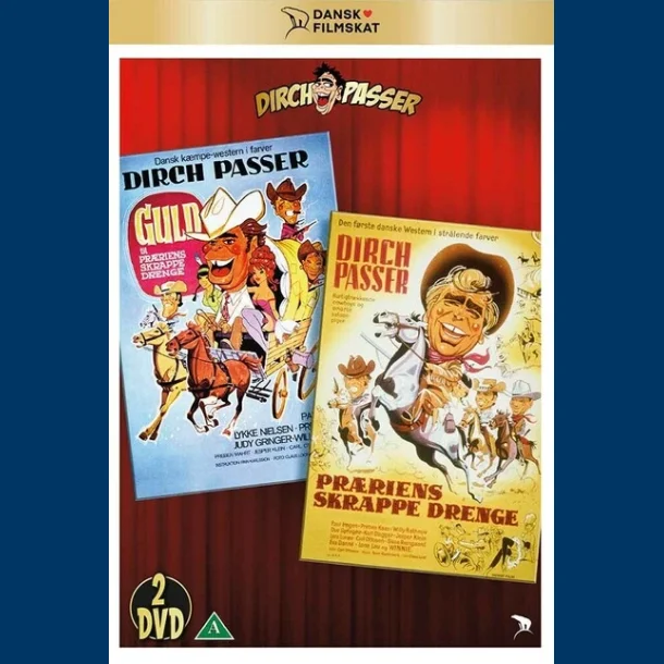 Prriens Skrappe Drenge 1+2 (2 film boks) - Brugt