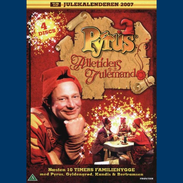 Pyrus Alletiders Julemand - 4 Disc - Julekalender 2007 - Brugt