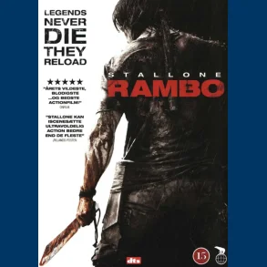 Rambo 4 - Legends Never Die, They Reload - Dvd - Brugt
