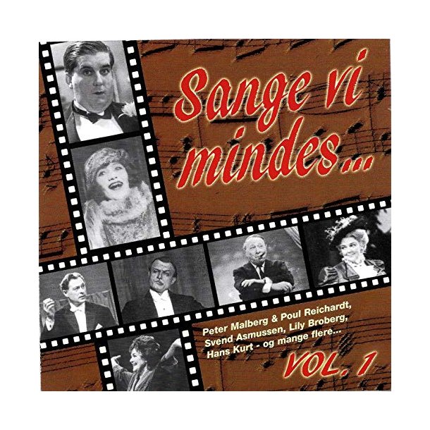 Sange vi mindes Vol.1 - Musik CD - Brugt