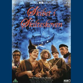 Skibet i Skilteskoven 3 Disc - Julekalender 1992 - brugt