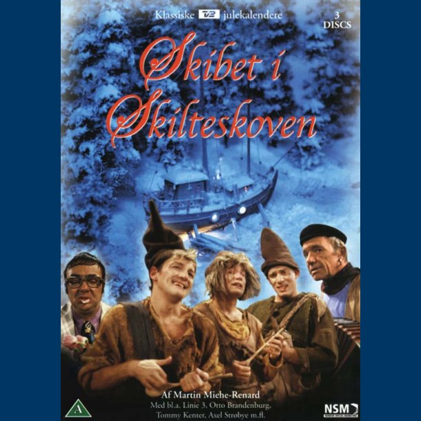 Skibet i Skilteskoven 3 Disc - Julekalender 1992 - brugt