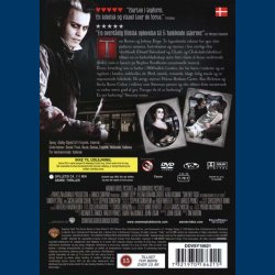 Sweeney Todd med Johnny Depp - Brugt