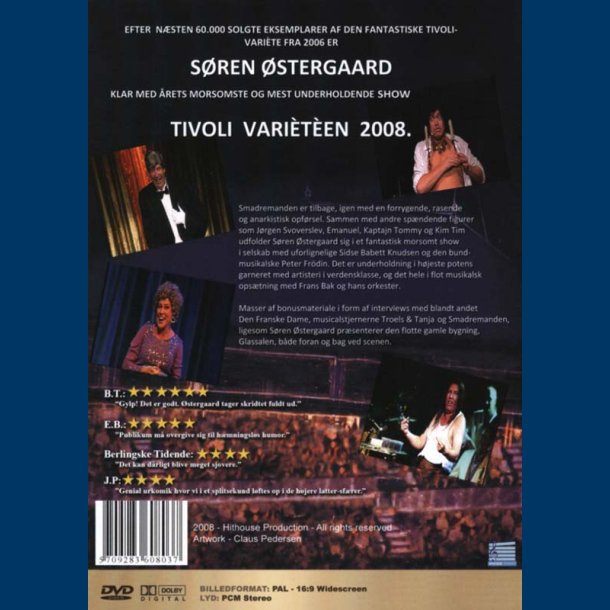 Tivoli Variete med Sren stergaard - 2008
