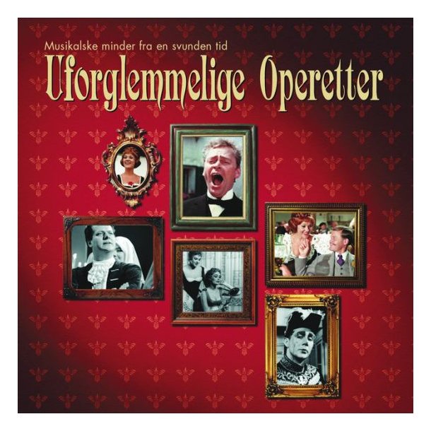 Uforglemmelige Operetter - 2 CD - Brugt