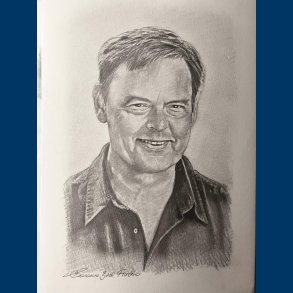 Ulf Pilgaard Portrt Tegning