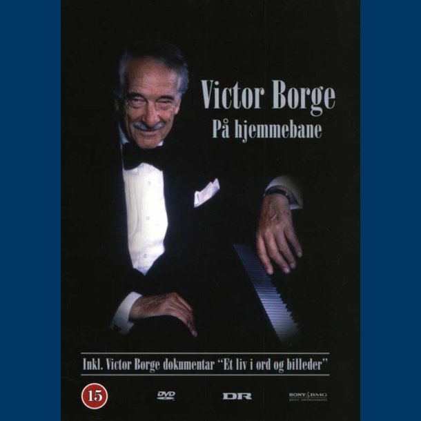 Victor Borge p hjemmebane inkl. Dokumentar et live i ord og billeder - Brugt