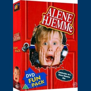 Alene Hjemme indholder alle 4 film - Brugt