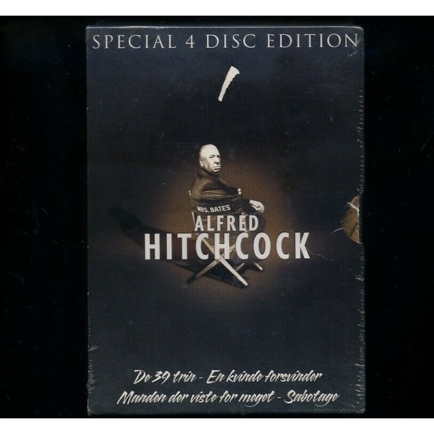 Alfred Hitchcock - special 4 disc edition 