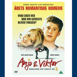 Anja og viktor - k�rlighed ved f�rste hik 2 - DVD - Brugt