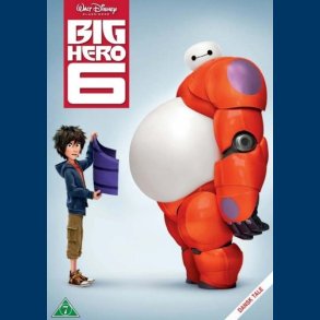 Big Hero 6 med dansk tale - Brugt