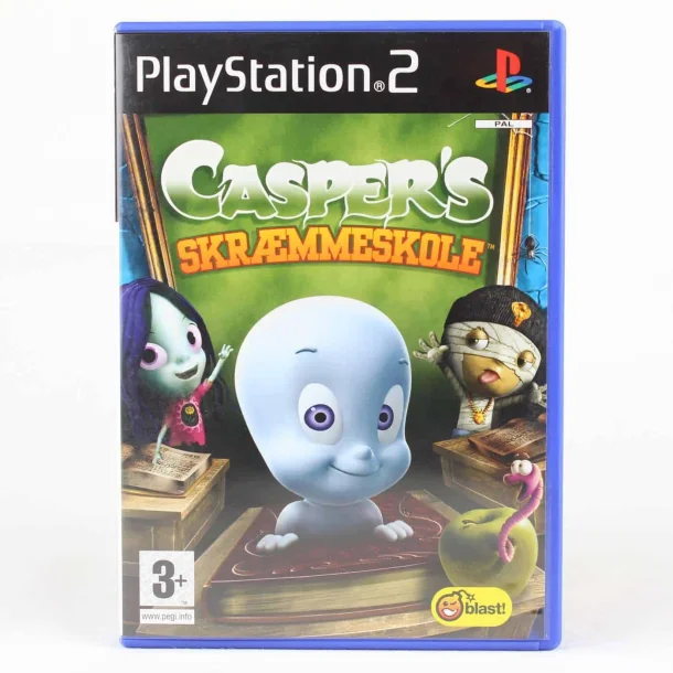Caspers skrmmeskole - Playstation 2 - Brugt