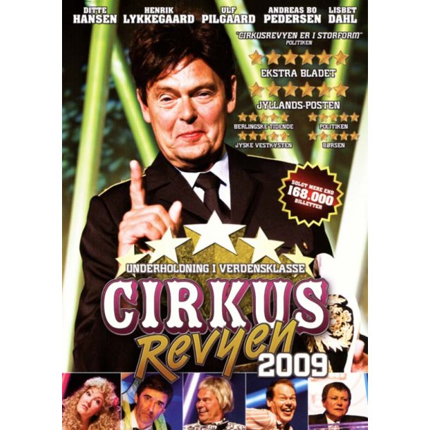 Cirkusrevyen 2009 - Dvd - Brugt