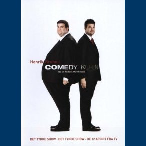 Comedy Kuren - Det Tykke Show - Det Tynde Show 12 afsnit - Brugt