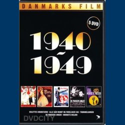 Danmarks Film 1940-1949 - 5x Dvd - Brugt