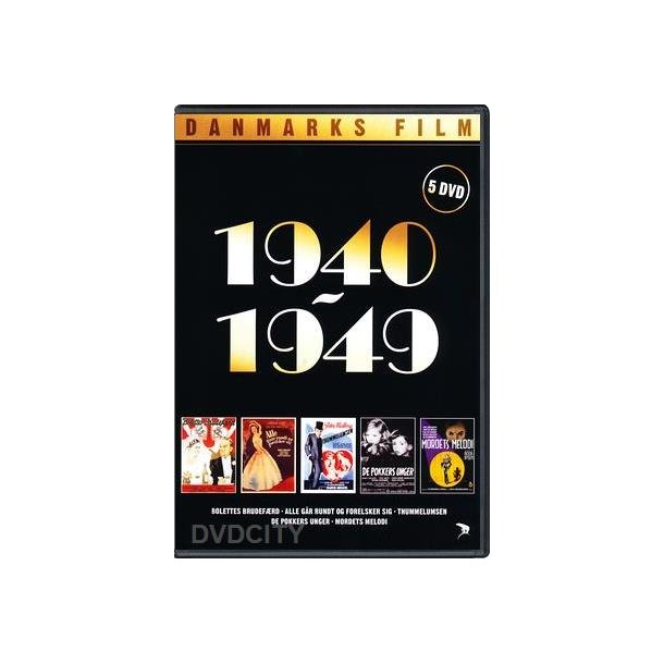 Danmarks Film 1940-1949 - 5xDvd