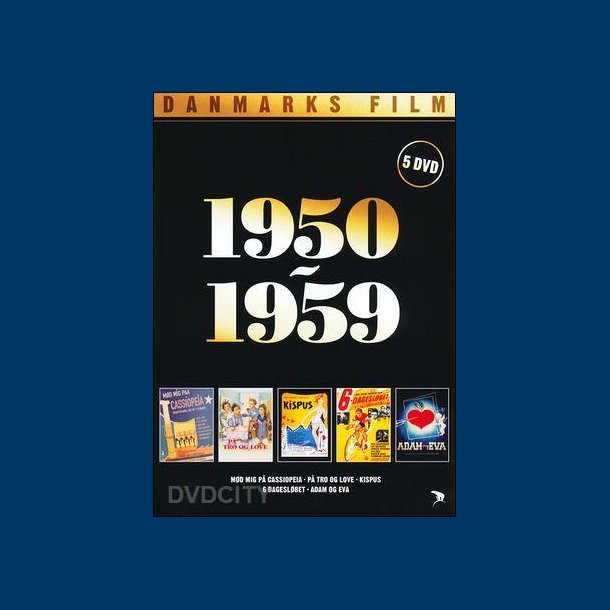 Danmarks Film 1950-1959 5xdvd