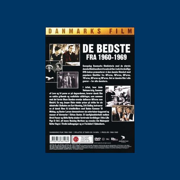 Danmarks Film 1960-1969 - 5xDvd