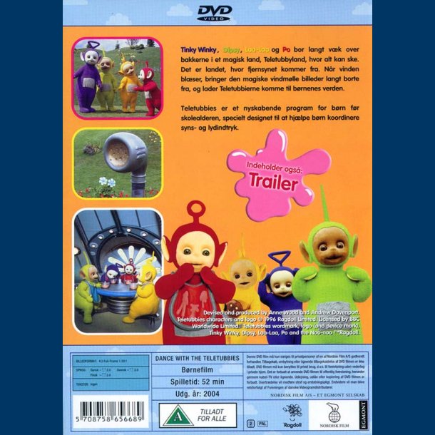 Teletubbies - Dans med - Brugt - Udget