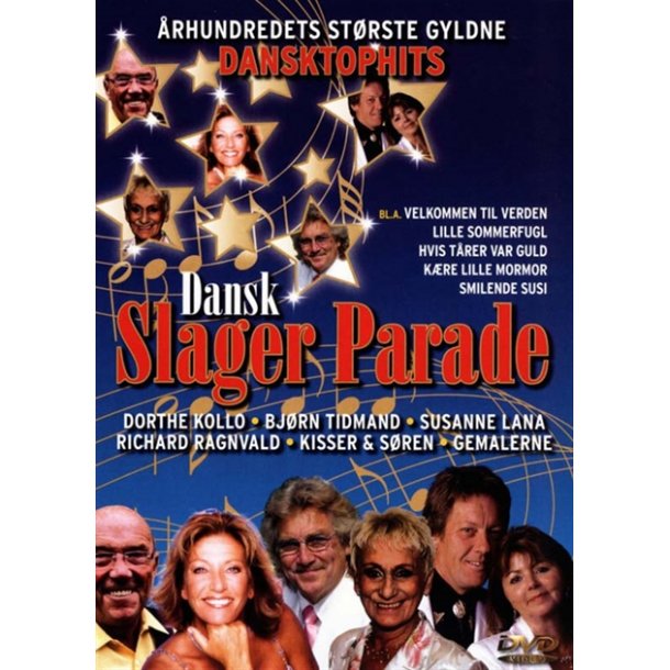 Dansk Slager parade - DVD