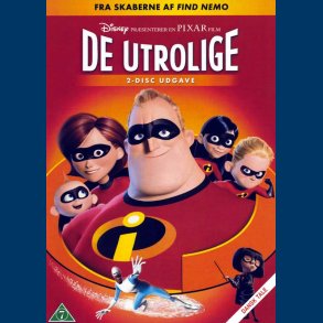 De utrolige - 2 disc udgave - Brugt - Udg�et